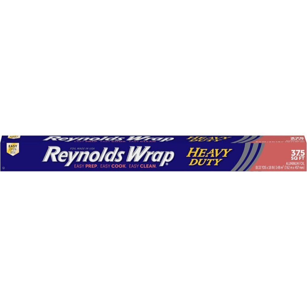 Heavy Duty Aluminum Foil Roll 25ft Extra Wide Kitchen Wrap